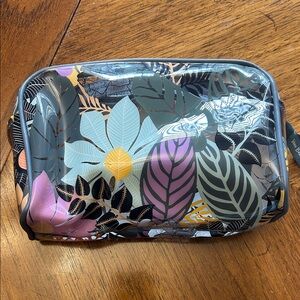Vera Bradley Multicolor Floral Clear Cosmetic Bag